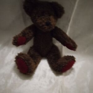Plush Brown Elijah Bearringer Boyds Bears & Friends Stuffed Animal Teddy Bear